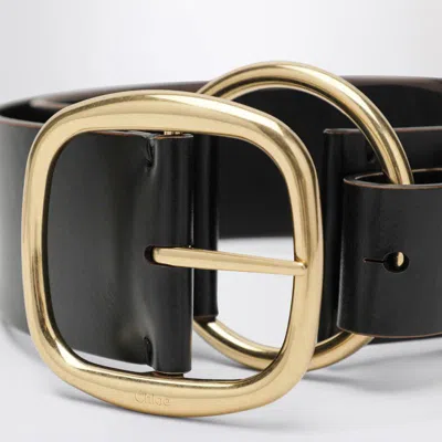 Chloé Chloe Anita Leather Belt In Brown