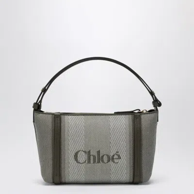 Chloé Structured Bucket Bag Top Handle In Blue