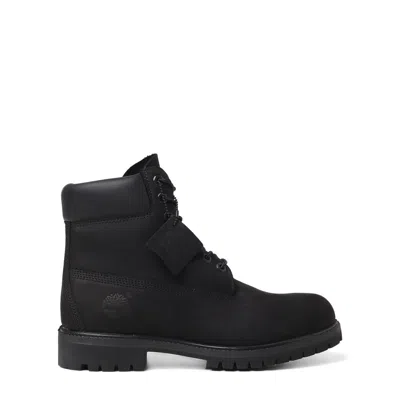 Timberland Premium 6 Inch Lace Up Waterproof Boot In Black