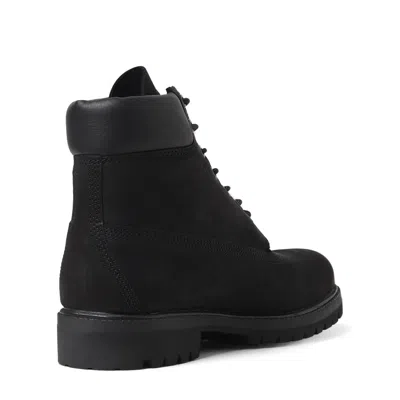 Timberland Premium 6 Inch Lace Up Waterproof Boot In Black