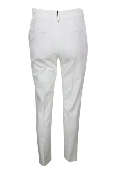 Brunello Cucinelli Trousers In White
