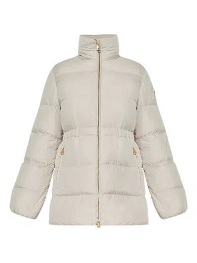 Moncler Brossette Short Down Jacket Clothing In White