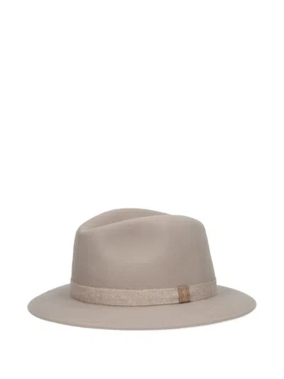 Borsalino Country Accessories In Neutral