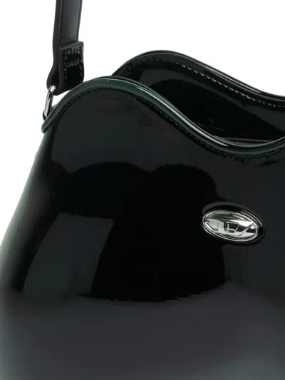 Diesel Medium Double-d Curved Shoulder Bag