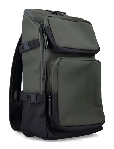 Rains Trailcargo Backpack In Green