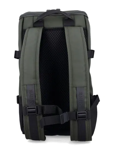 Rains Trailcargo Backpack In Green
