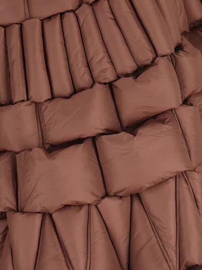 Raxxy Hooded Jacket In Brown