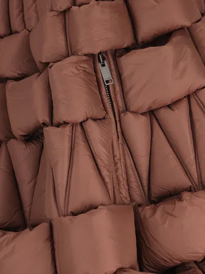 Raxxy Hooded Jacket In Brown