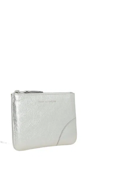 Comme Des Garçons Wallets In Silver