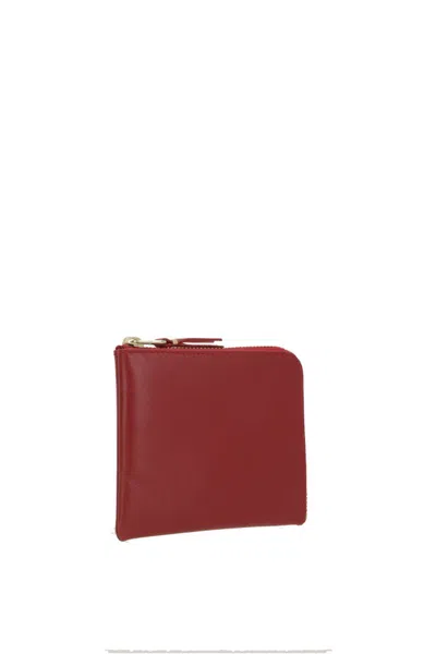 Comme Des Garçons Wallets In Red