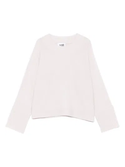 Alpha Studio Ribbed-cuff Sweater In Multi