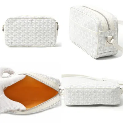 Pre-owned Goyard White Pvc Shoulder Bag ()