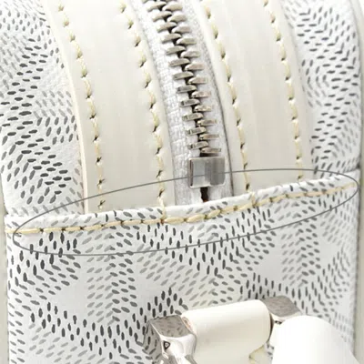Pre-owned Goyard White Pvc Shoulder Bag ()