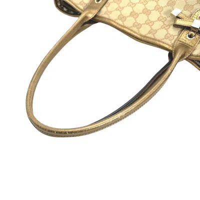 Pre-owned Gucci Beige Gg Canvas Handbag Tote Bag ()
