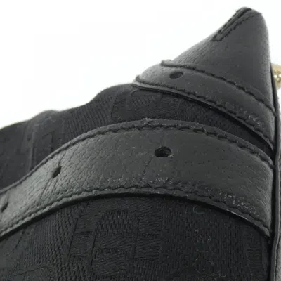 Pre-owned Gucci Black Canvas Shoulder Bag ()