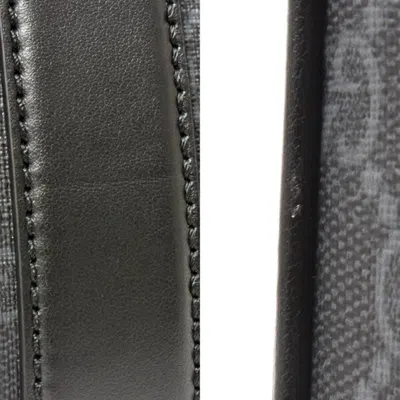 Pre-owned Gucci Black Gg Supreme Shoulder Bag Tote Bag ()