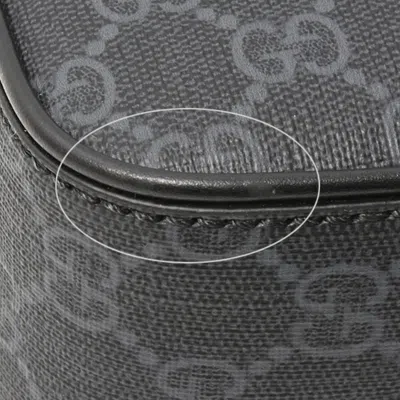 Pre-owned Gucci Black Gg Supreme Shoulder Bag Tote Bag ()