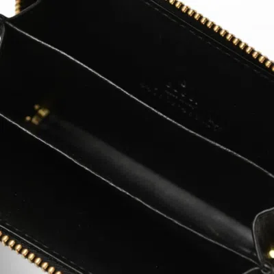 Pre-owned Gucci Black Leather Coin Purse/coin Case ()