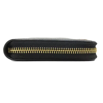 Pre-owned Gucci Black Leather Coin Purse/coin Case ()