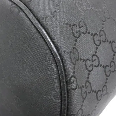 Pre-owned Gucci Black Nylon Backpack ()