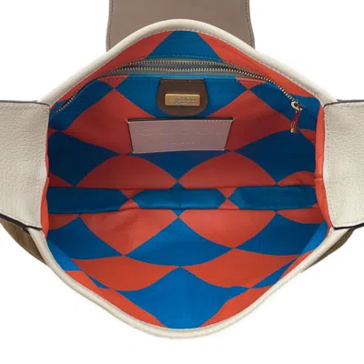 Pre-owned Gucci Brown Suede Leather Shoulder Bag ()