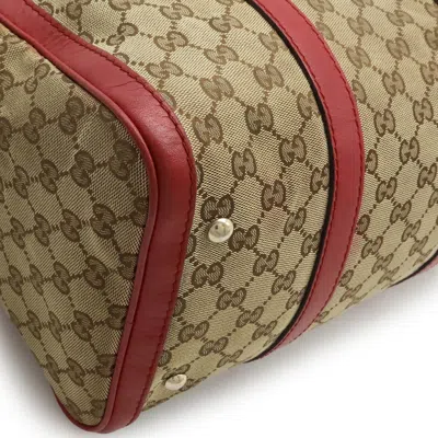 Pre-owned Gucci Gg Canvas Beige Pink Black Khaki Pink Red Red Color Yellow Gg Canvas Handbag Shoulder Bag (pre