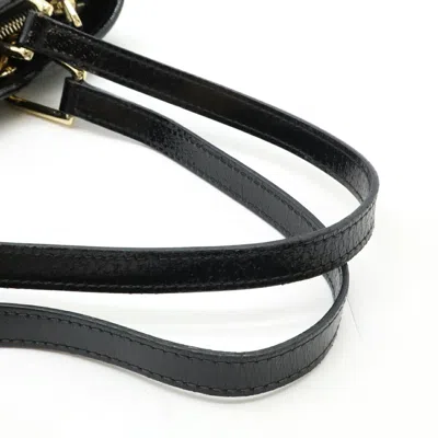 Pre-owned Gucci Gg Canvas Black White Gg Canvas Shoulder Bag Tote Bag ()