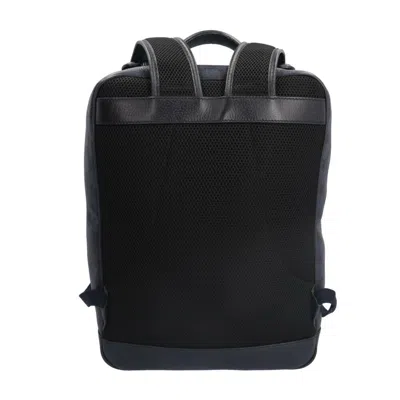 Pre-owned Gucci Navy Gg Supreme Backpack ()