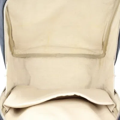 Pre-owned Gucci Navy Gg Supreme Backpack ()