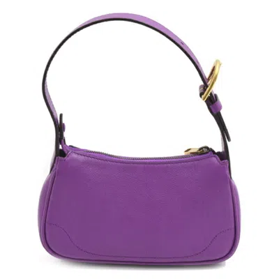 Pre-owned Gucci Purple Leather Shoulder Bag ()