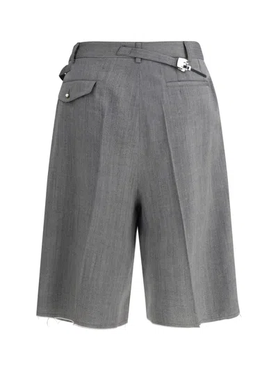 Magliano Wool Shorts In Multi