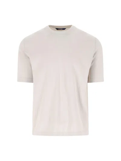 K-way Combe Crew Neck Sweater In Animal Print