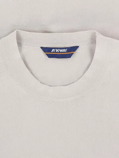 K-way Combe Crew Neck Sweater In Animal Print