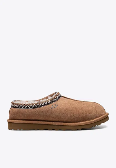 Ugg Tasman Suede Slipper In Animal Print