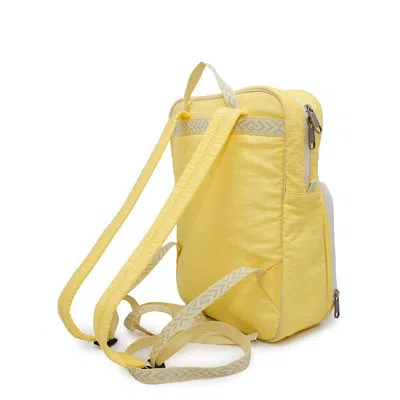 Pre-owned Gucci Yellow Nylon Backpack ()