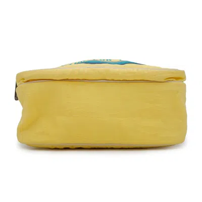 Pre-owned Gucci Yellow Nylon Backpack ()