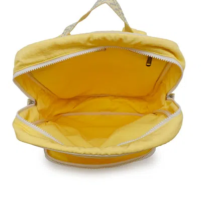 Pre-owned Gucci Yellow Nylon Backpack ()