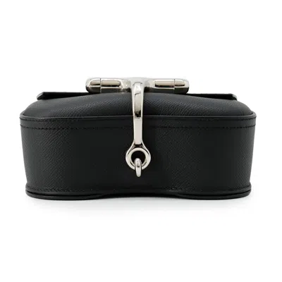 Pre-owned Hermes Black Epsom Leather Shoulder Bag ()
