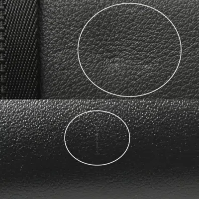 Pre-owned Hermes Black Taurillon Clemence Leather Clutch Bag ()
