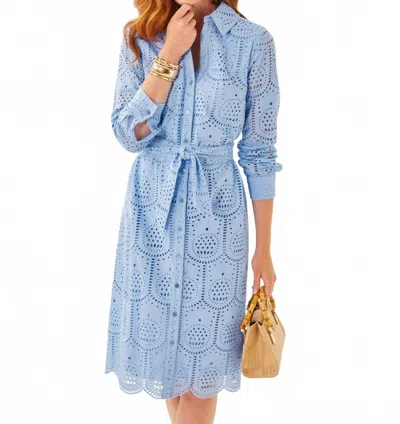 Lilly Pulitzer Eira Midi Shirtdress In Multi