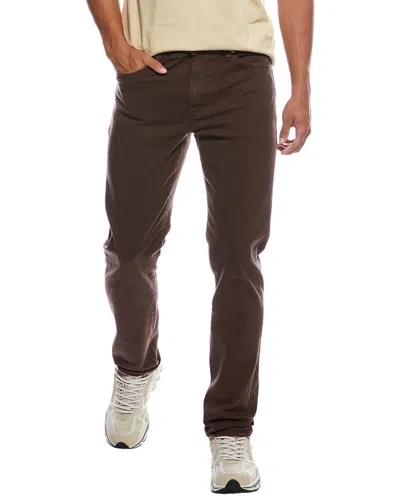 Frame L'homme Garage Dark Brown Slim Jean In Brown
