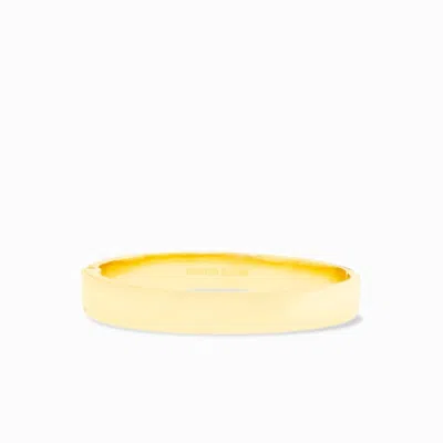 Marlyn Schiff Women's Flat Hinge Bangle In Shiny Gold In Gold