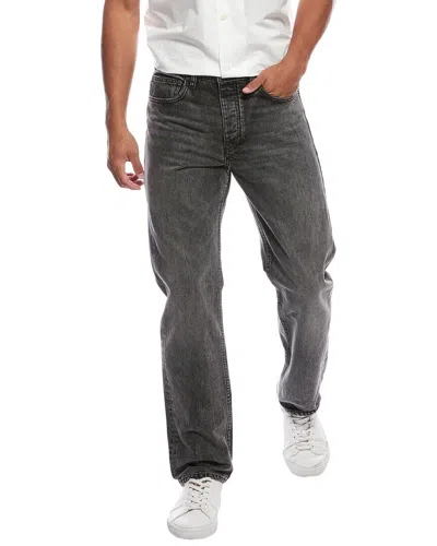 Frame Denim The Straight Dark Moon Jean In Gray