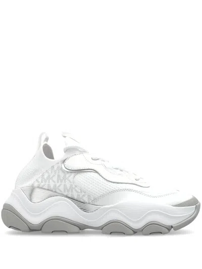Michael Kors Atlas Knit Trainer In White