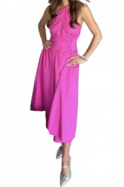 Trina Turk Kata Dress In Trina Pink In Multi