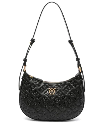 Pinko Mini Love Bag Shoulder Bag In Black
