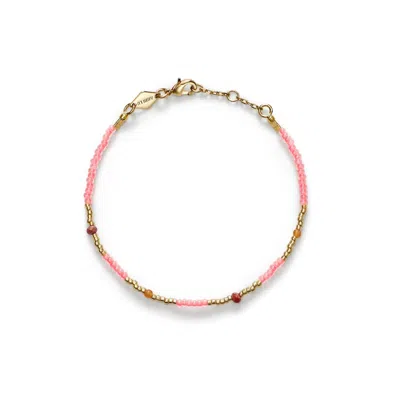 Anni Lu Clemence Bracelet In Papaya In Gold