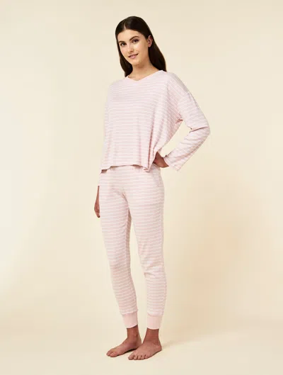 Papinelle Pia Long Pajamas In Pink