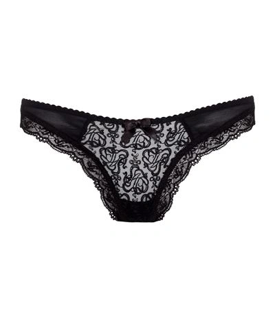 Agent Provocateur Mercy Thong In Black