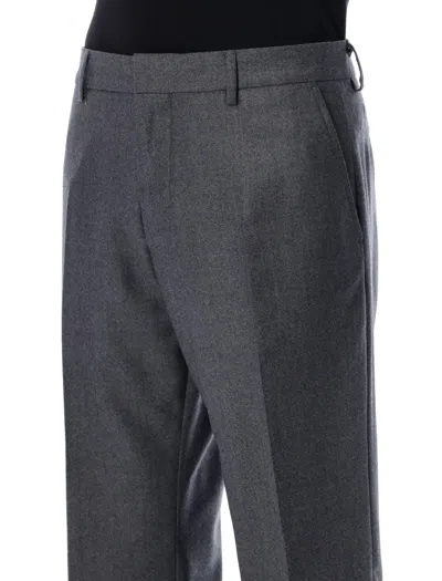 Ami Alexandre Mattiussi Ami Paris Dark Grey Wool Pant In Multi